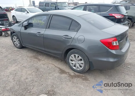 2012 Honda Civic Lx from USA, damaged, VIN 19XFB2F56CE014001